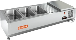 Витрина для ингредиентов HiCold VRTO 1000 1/4