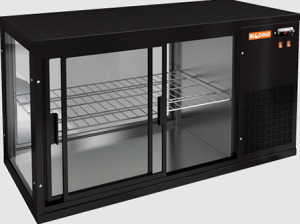 Витрина холодильная HiCold VRL 1100 R Black