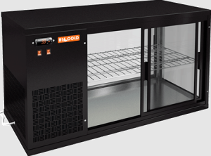 Витрина холодильная HiCold VRL 1100 L Black
