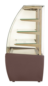 Витрина кондитерская Carboma K70 VH 0,9-1 LIGHT Chocolate 0012-0109 (ВХСв - 0,9д)